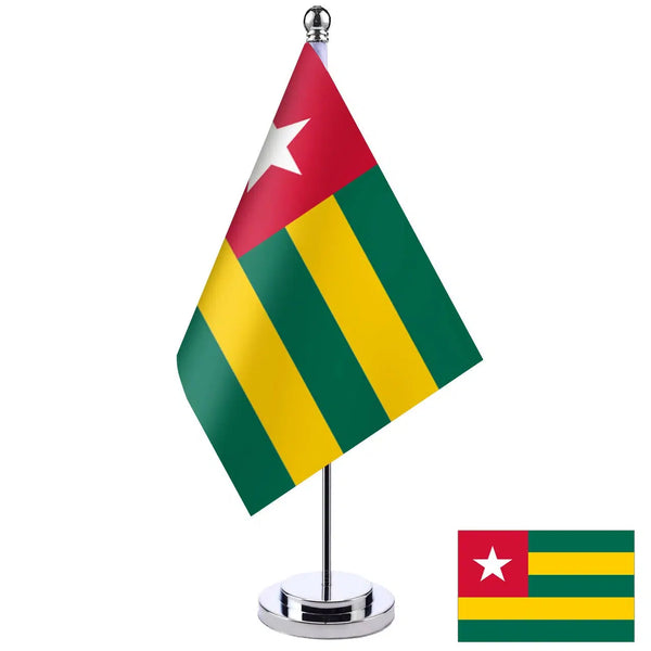 Togo Desk Flag - Small Office Table Flag