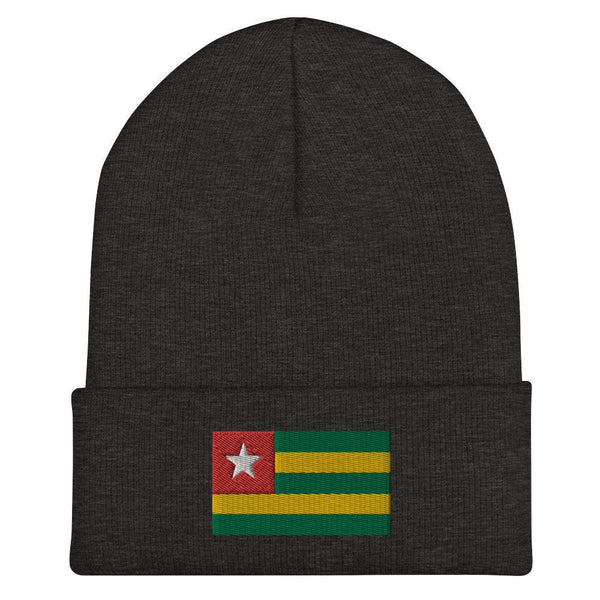 Togo Flag Beanie - Embroidered Winter Hat
