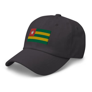 Togo Flag Cap - Adjustable Embroidered Dad Hat