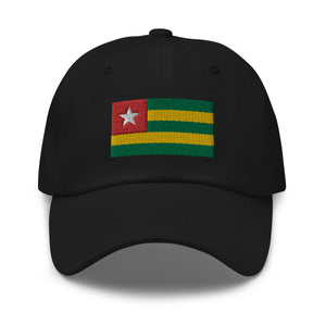 Togo Flag Cap - Adjustable Embroidered Dad Hat