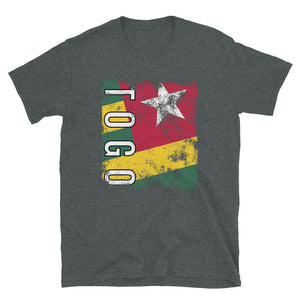 Togo Flag Distressed T-Shirt