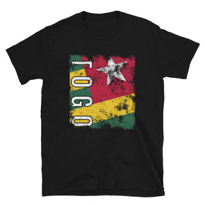 Togo Flag Distressed T-Shirt