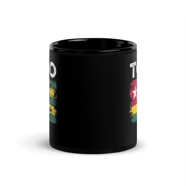 Togo Flag Distressed - Togolese Flag Mug