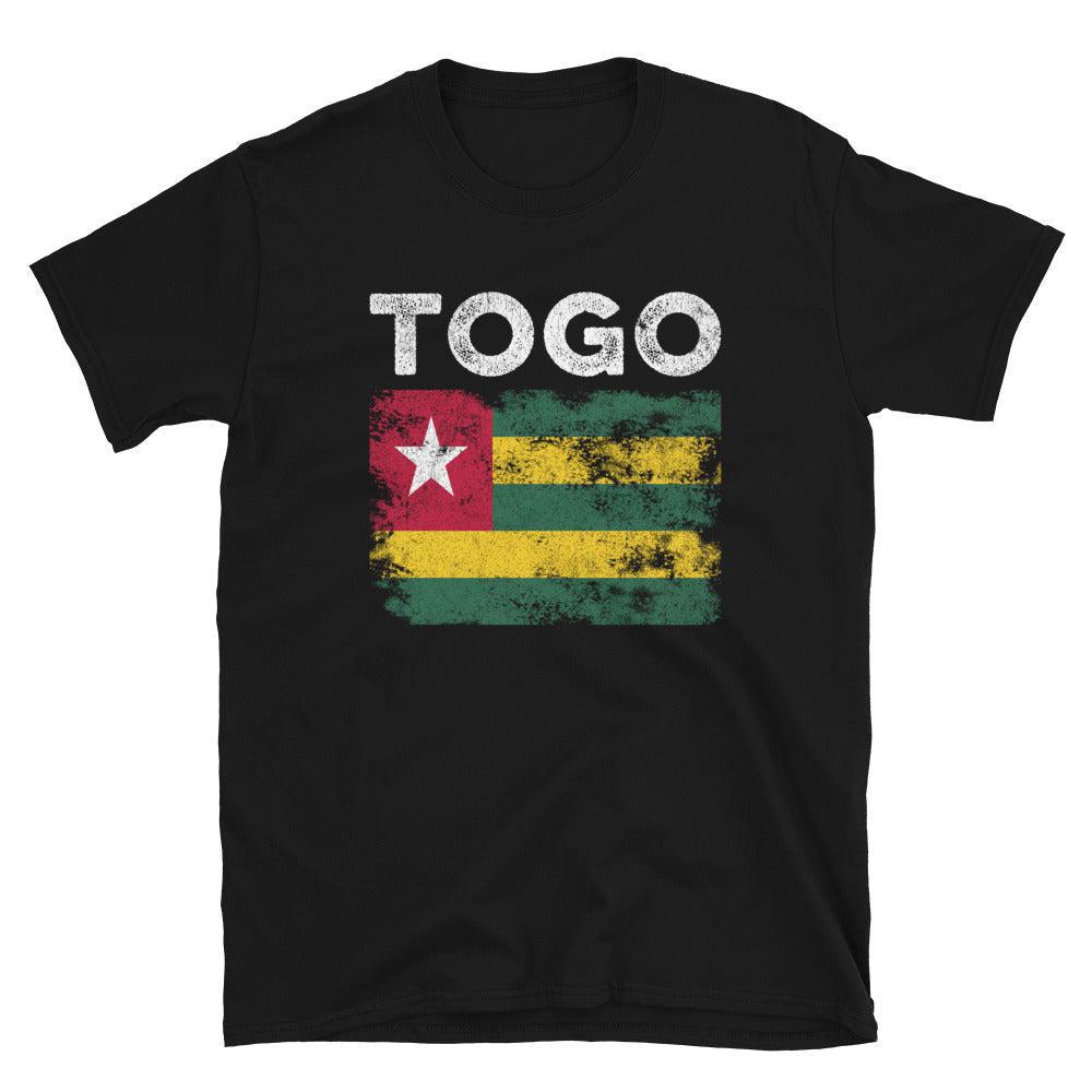 Togo Flag Distressed - Togolese Flag T-Shirt