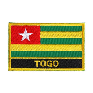 Togo Flag Patch - Sew On/Iron On Patch