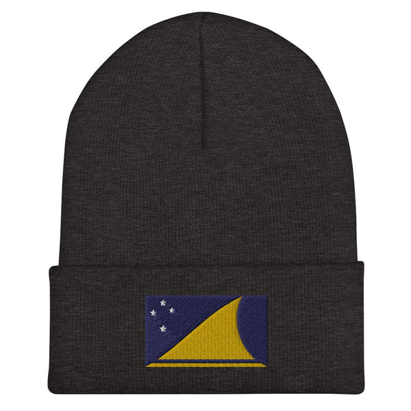 Tokelau Flag Beanie - Embroidered Winter Hat