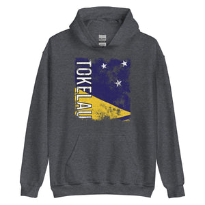 Tokelau Flag - Distressed Flag Hoodie