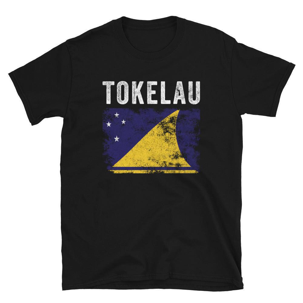 Tokelau Flag Distressed - Tokelauan Flag T-Shirt