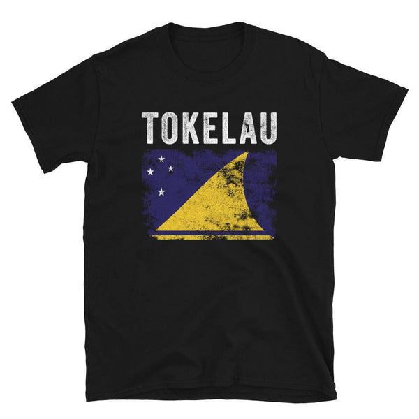 Tokelau Flag Distressed - Tokelauan Flag T-Shirt