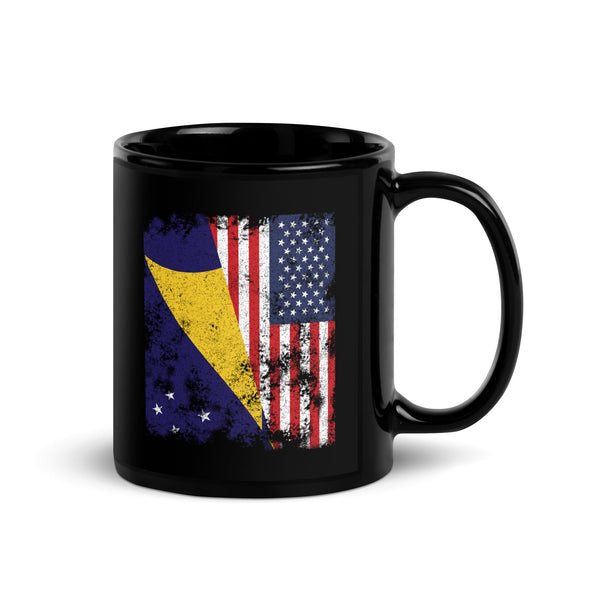 Tokelau USA Flag - Half American Mug