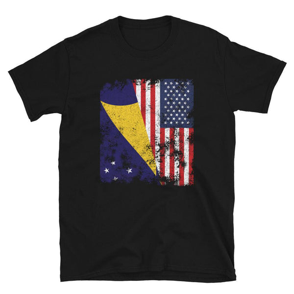 Tokelau USA Flag - Half American T-Shirt