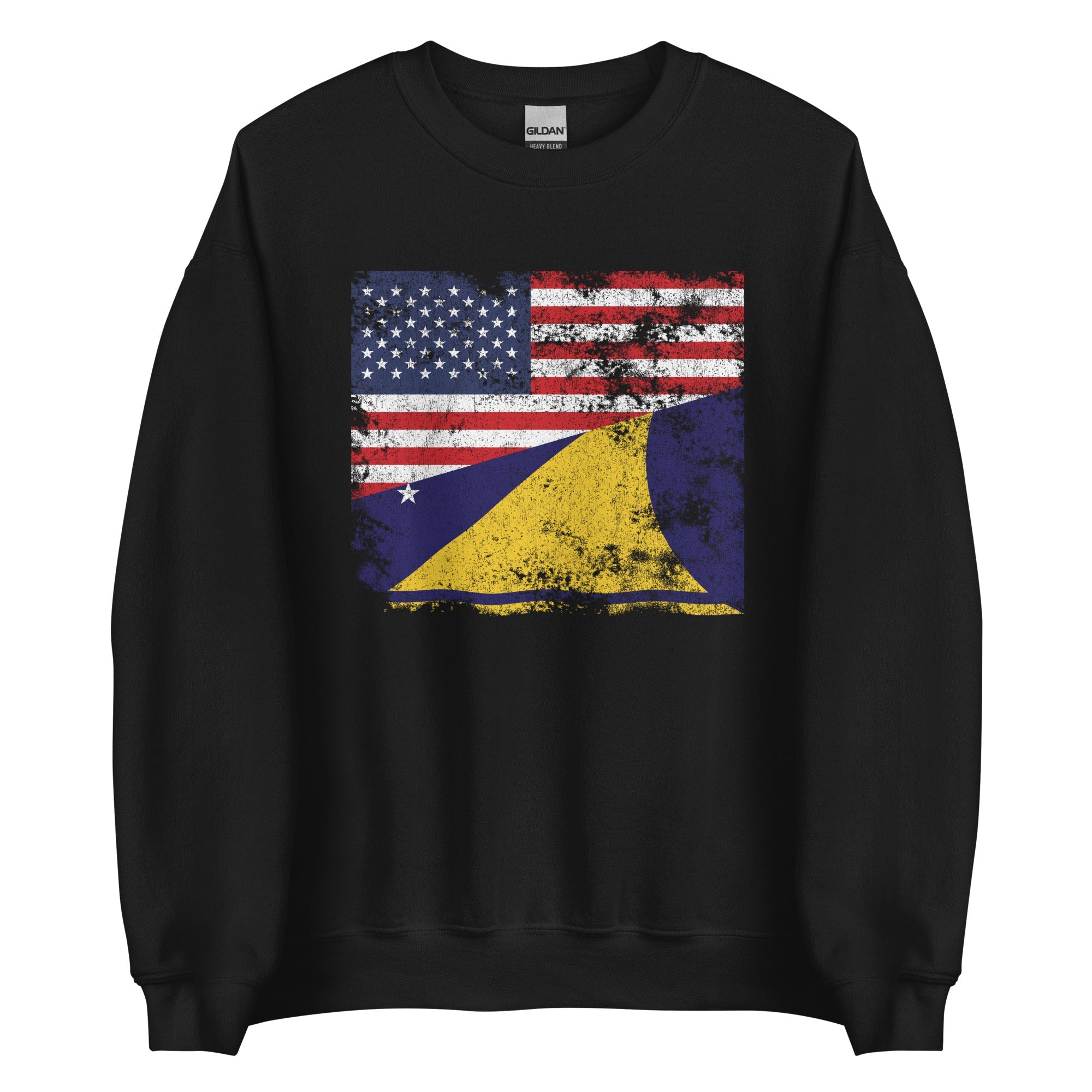 Tokelau USA Flag Sweatshirt