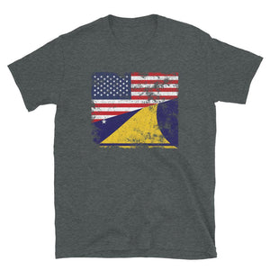 Tokelau USA Flag T-Shirt