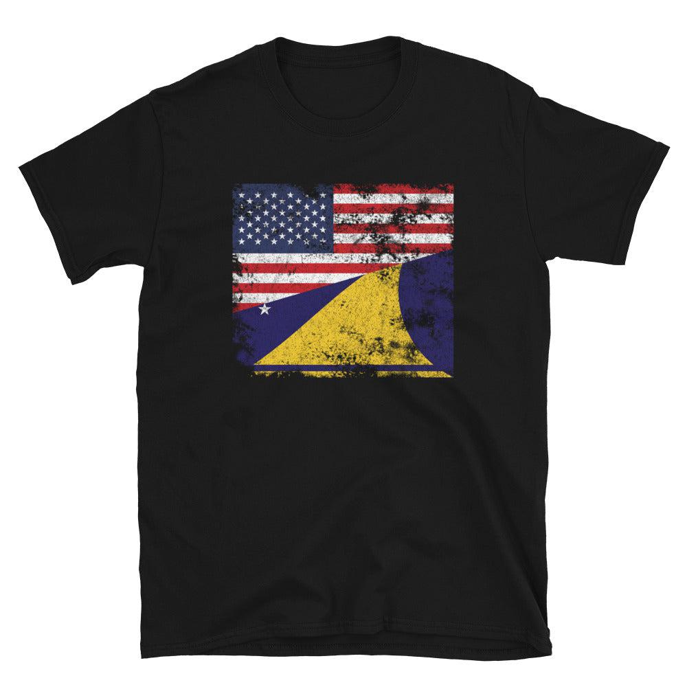 Tokelau USA Flag T-Shirt