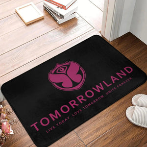 Tomorrowland Flag Doormats - Welcome Mat for Bath and Front Door