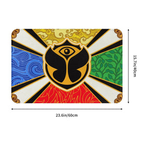 Tomorrowland Flag Doormats - Welcome Mat for Bath and Front Door