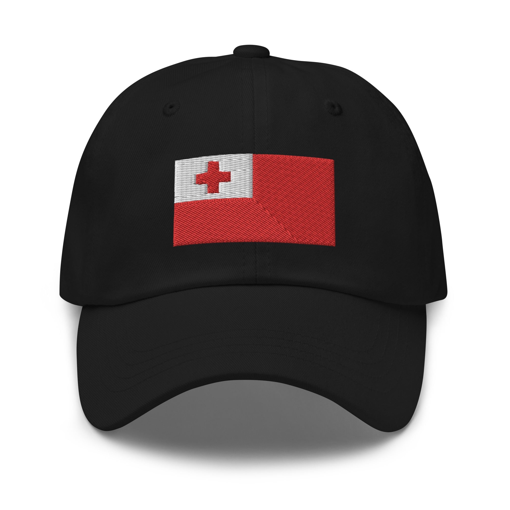 Tonga Flag Cap - Adjustable Embroidered Dad Hat