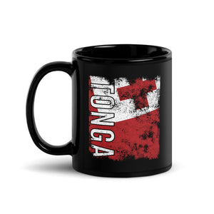 Tonga Flag - Distressed Flag Mug