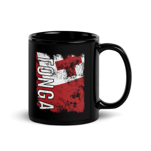 Tonga Flag - Distressed Flag Mug