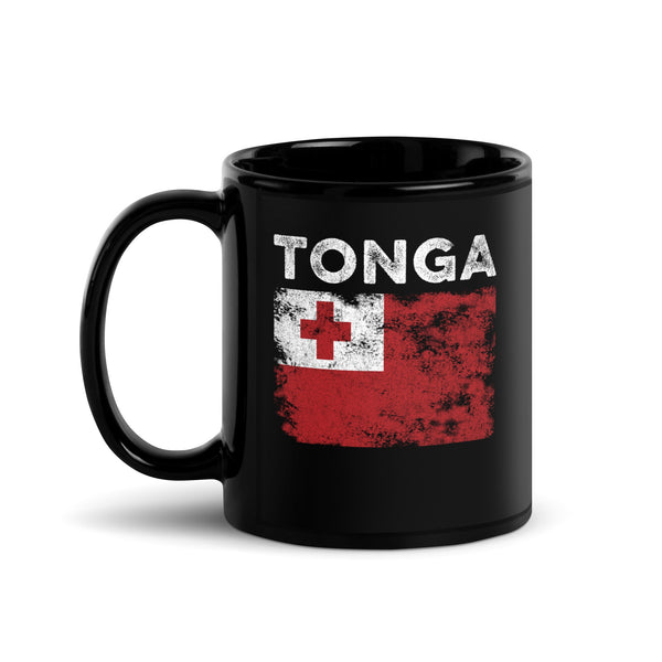 Tonga Flag Distressed - Tongan Flag Mug