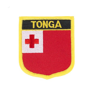 Tonga Flag Patch - Sew On/Iron On Patch