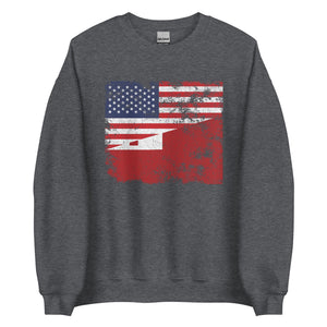 Tonga USA Flag Sweatshirt