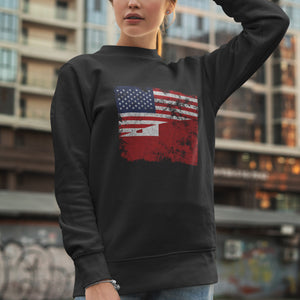 Tonga USA Flag Sweatshirt