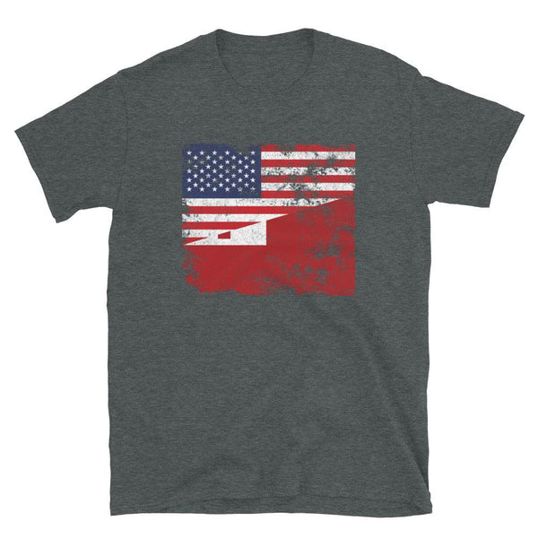 Tonga USA Flag T-Shirt