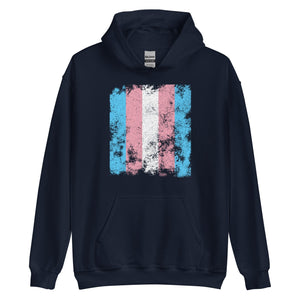 Transgender Flag - Distressed LGBTQIA2S+ Hoodie