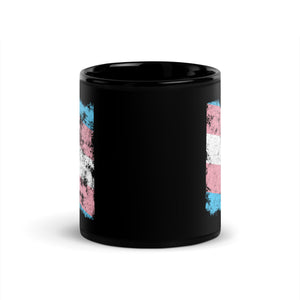 Transgender Flag - Distressed LGBT+ Mug