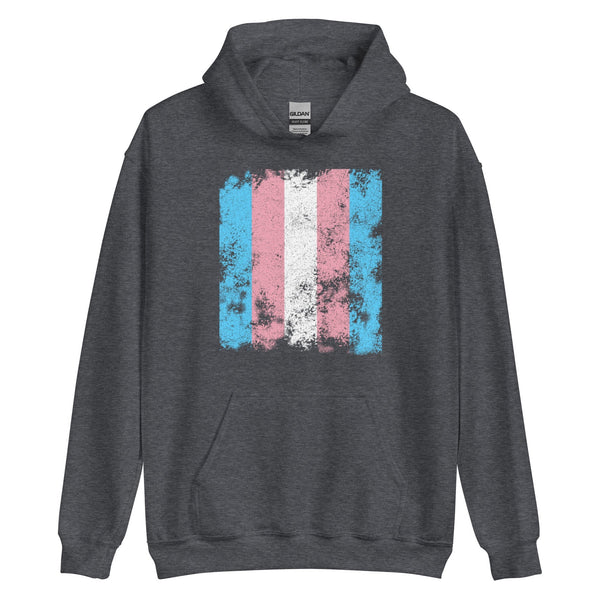 Transgender Flag - Distressed LGBTQIA2S+ Hoodie