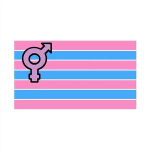 Transgender Pride Flag - 90x150cm(3x5ft) - 60x90cm(2x3ft) - LGBTQIA2S+