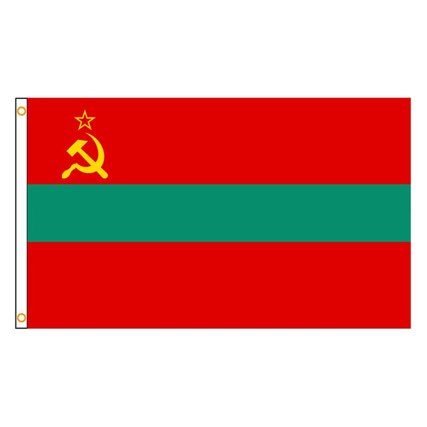 Transnistria Flag - 90x150cm(3x5ft) - 60x90cm(2x3ft)