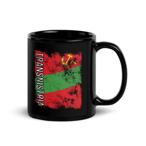 Transnistria Flag - Distressed Flag Mug