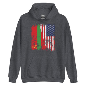 Transnistria USA Flag - Half American Hoodie