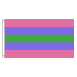 Trigender Pride Flag - 90x150cm(3x5ft) - 60x90cm(2x3ft) - LGBTQIA2S+