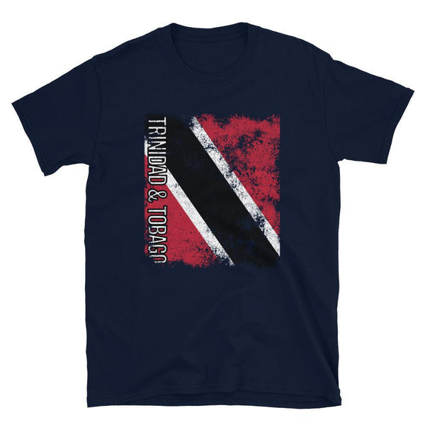 Trinidad And Tobago Flag Distressed T-Shirt
