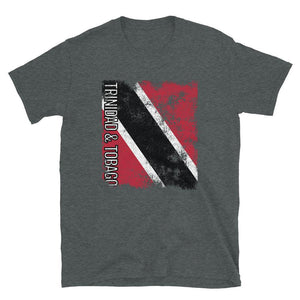 Trinidad And Tobago Flag Distressed T-Shirt