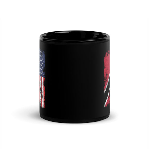 Trinidad And Tobago USA Flag Mug