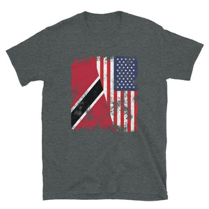 Trinidad And Tobago USA Flag T-Shirt