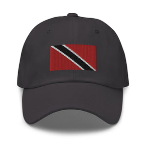 Trinidad & Tobago Flag Cap - Adjustable Embroidered Dad Hat