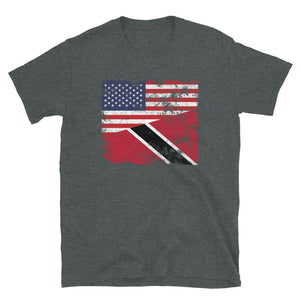 Trinidad and Tobago USA Flag T-Shirt