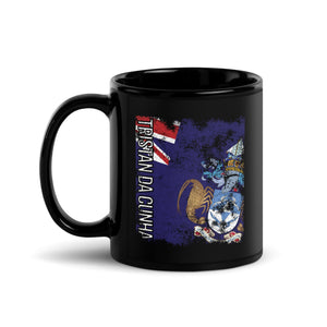 Tristan Da Cunha Flag - Distressed Flag Mug