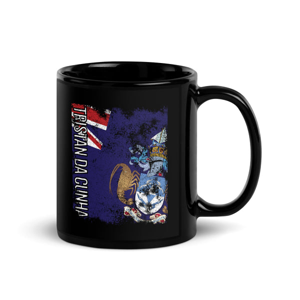 Tristan Da Cunha Flag - Distressed Flag Mug