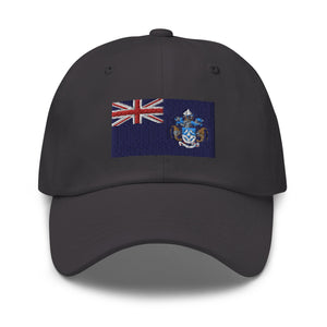 Tristan da Cunha Flag Cap - Adjustable Embroidered Dad Hat