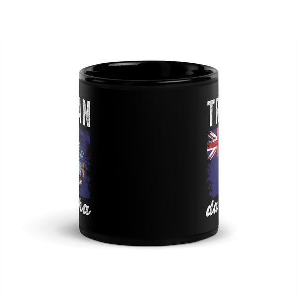 Tristan da Cunha Flag Distressed Mug