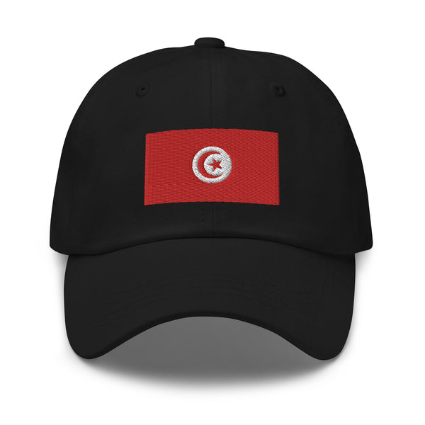 Tunisia Flag Cap - Adjustable Embroidered Dad Hat