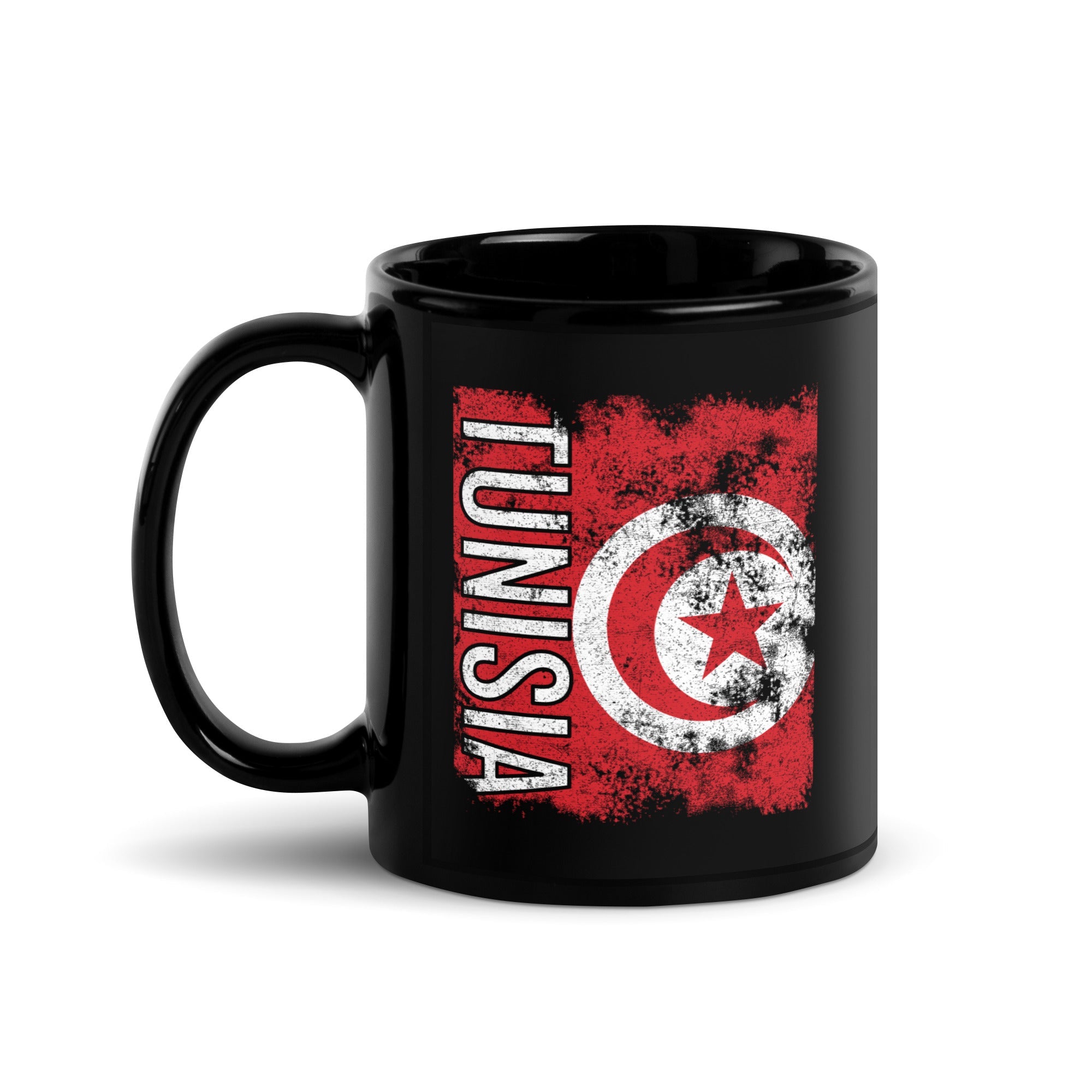 Tunisia Flag - Distressed Flag Mug