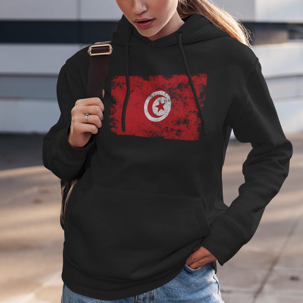 Tunisia Flag Hoodie