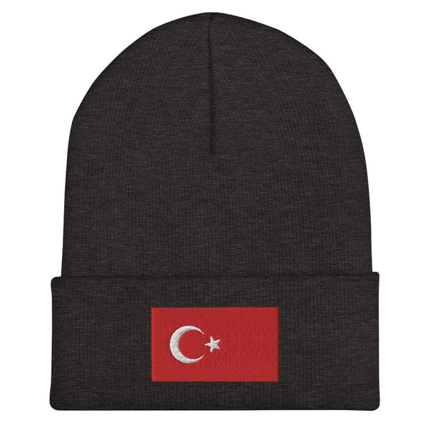 Turkey Flag Beanie - Embroidered Winter Hat